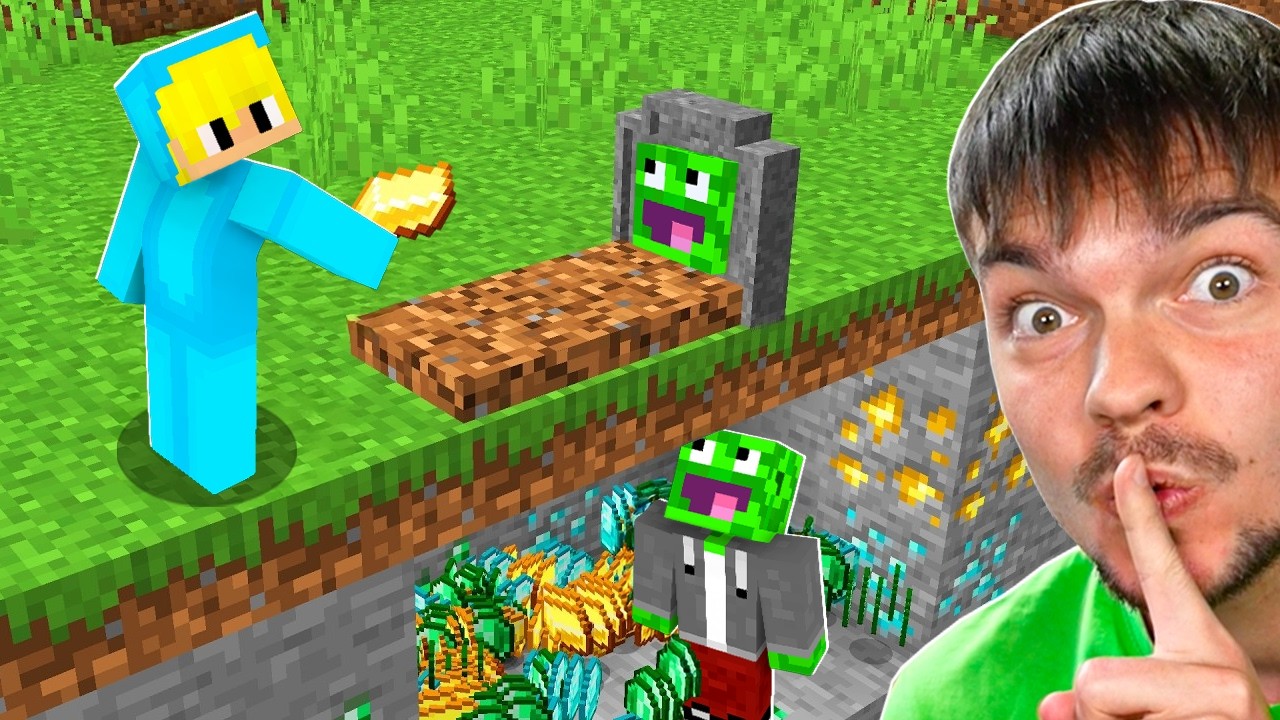 16 SPOSOBÓW na KRADZIEŻ SUROWCÓW od MOICH PRZYJACIÓŁ w Minecraft!
