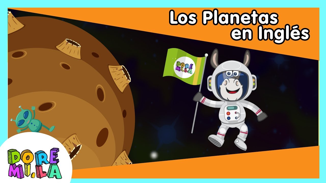 Planetas en inglés canciones infantiles
