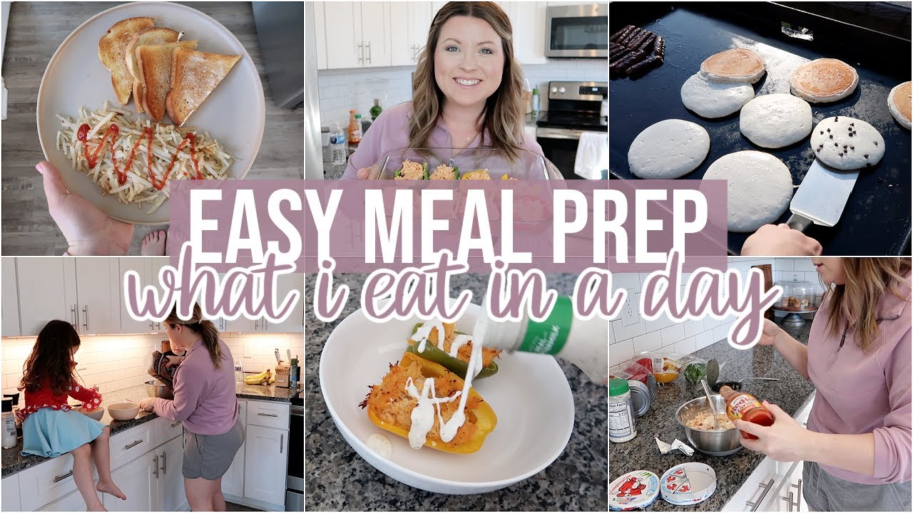 WHAT I EAT IN A DAY ON WEIGHT WATCHERS | EASY + HEALTHY LUNCH MEAL PREP