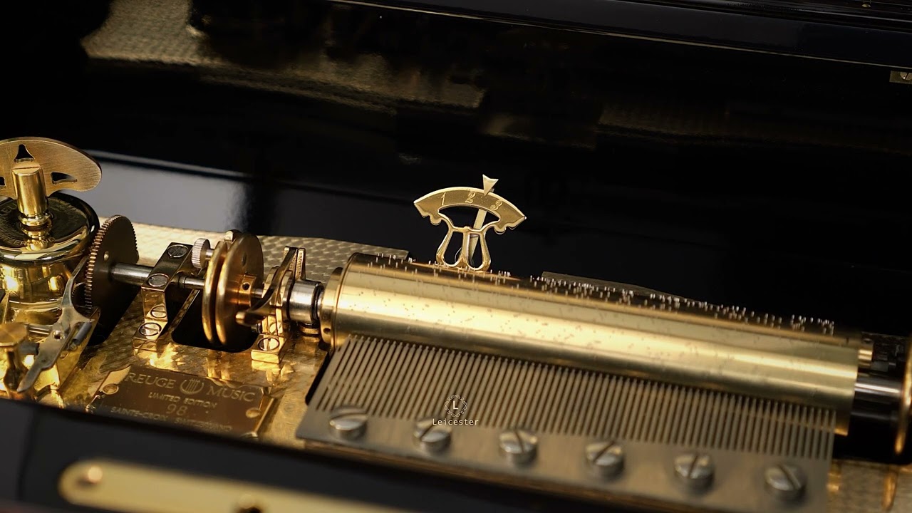 REUGE - Interchangeable 72 notes #musicbox #musicvideo  #vintage