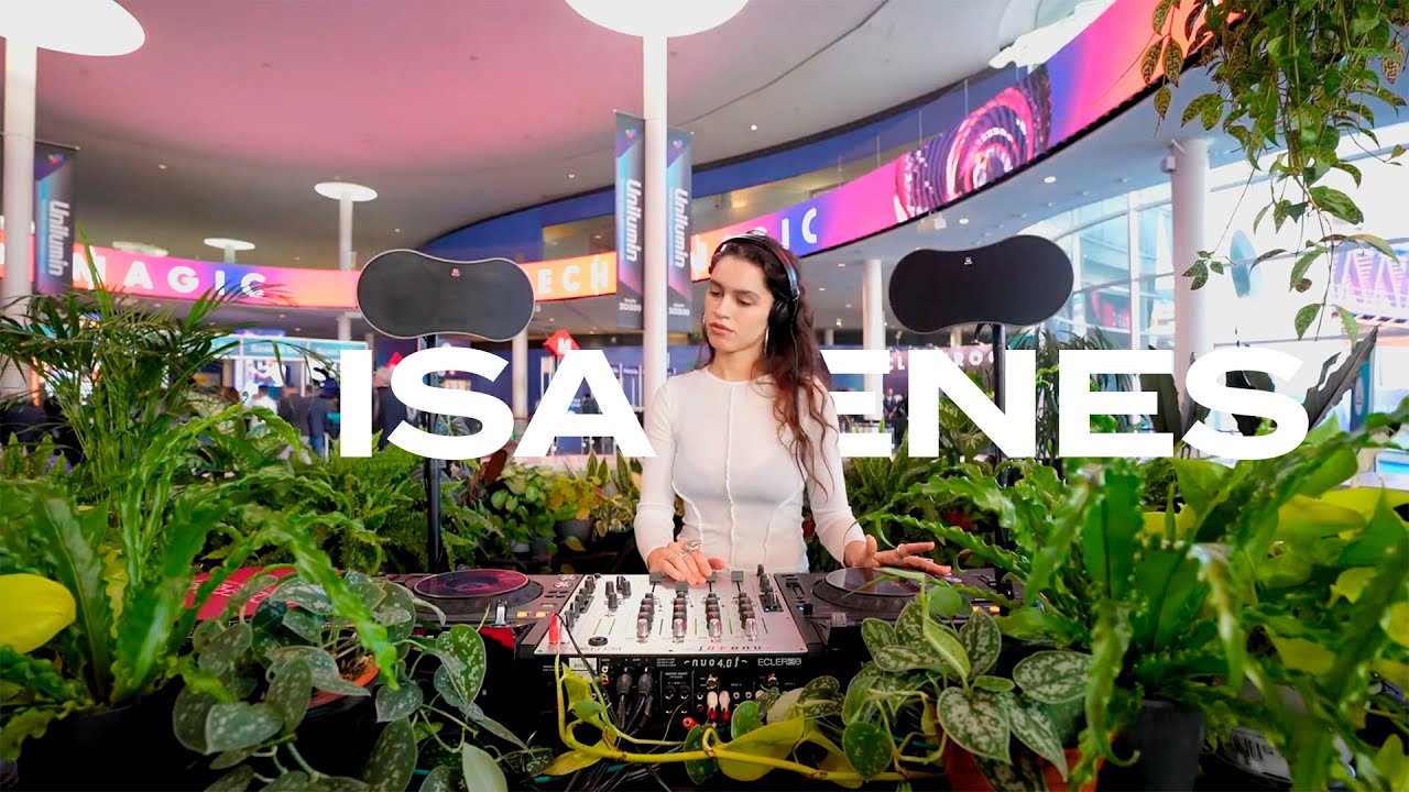 IDM, dub inflected tunes with Isa Enes DJ Set at ISE 2026 x Ecler DJ x Alocasia TV