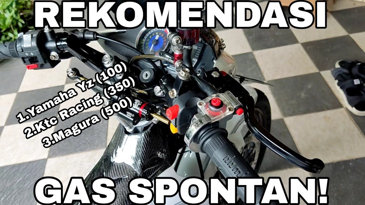 3 GAS SPONTAN REKOMENDASI BUAT SATRIA FU!||SATRIA FU ROADRACE