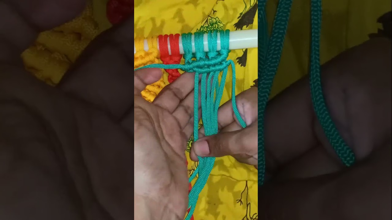 macrame piping कैसे करे 