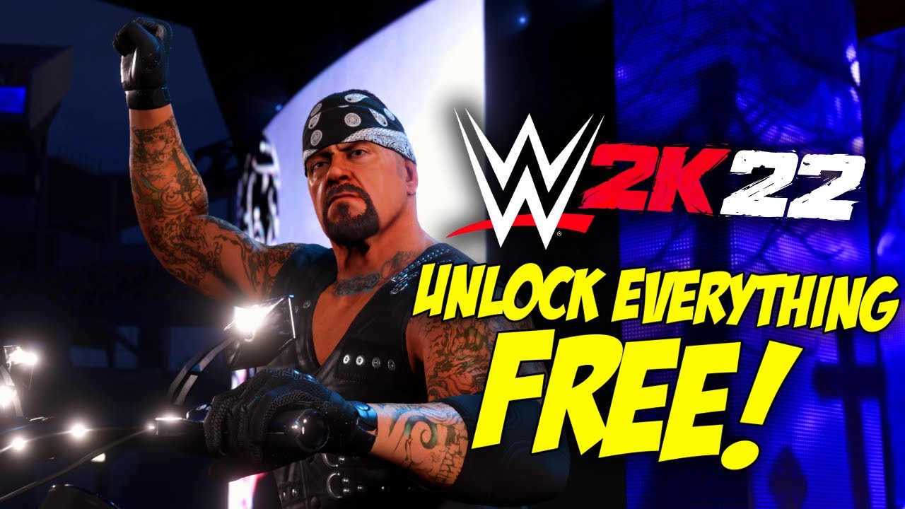 КАК РАЗБЛОКИРОВАТЬ ВСЕ В WWE 2K22 БЕСПЛАТНО!
