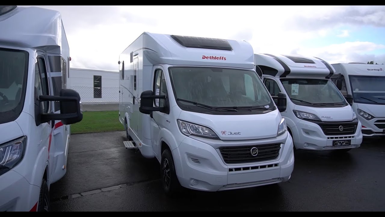 Einzelbetten Wohnmobil: Dethleffs 2021 Just 90 Jahre T7052 EB. Fiat Ducato 2021 9 Gang Automatik.