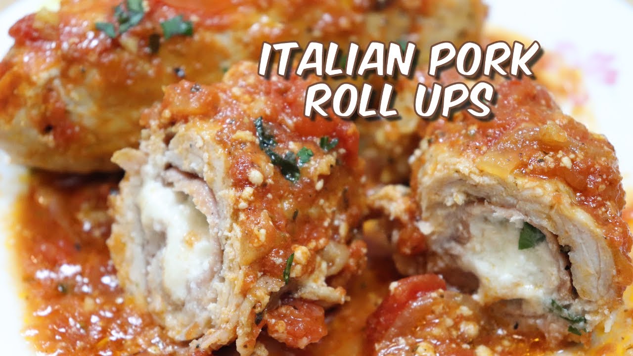 Italian Pork Roll Ups | How To Make Pork Roll Ups | MOLCS Easy Recipes