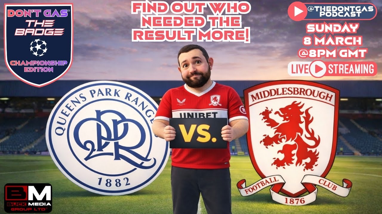 The Badge - QPR v BORO reflection