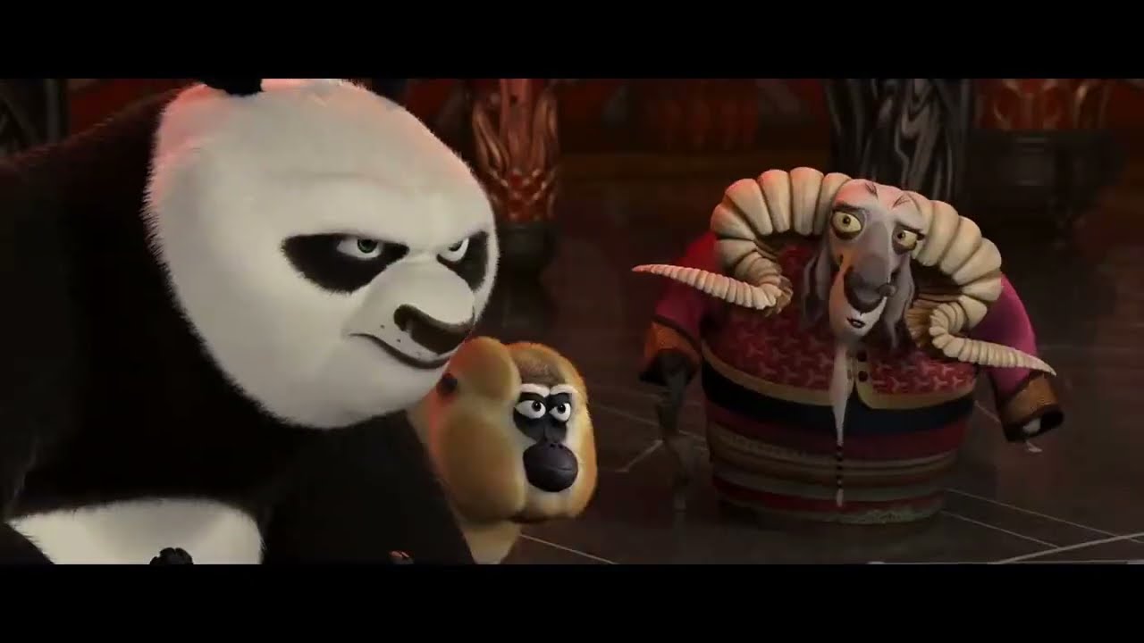 Bezimienny spóźnił się do zamku Gomeza (Kung Fu Panda 2)