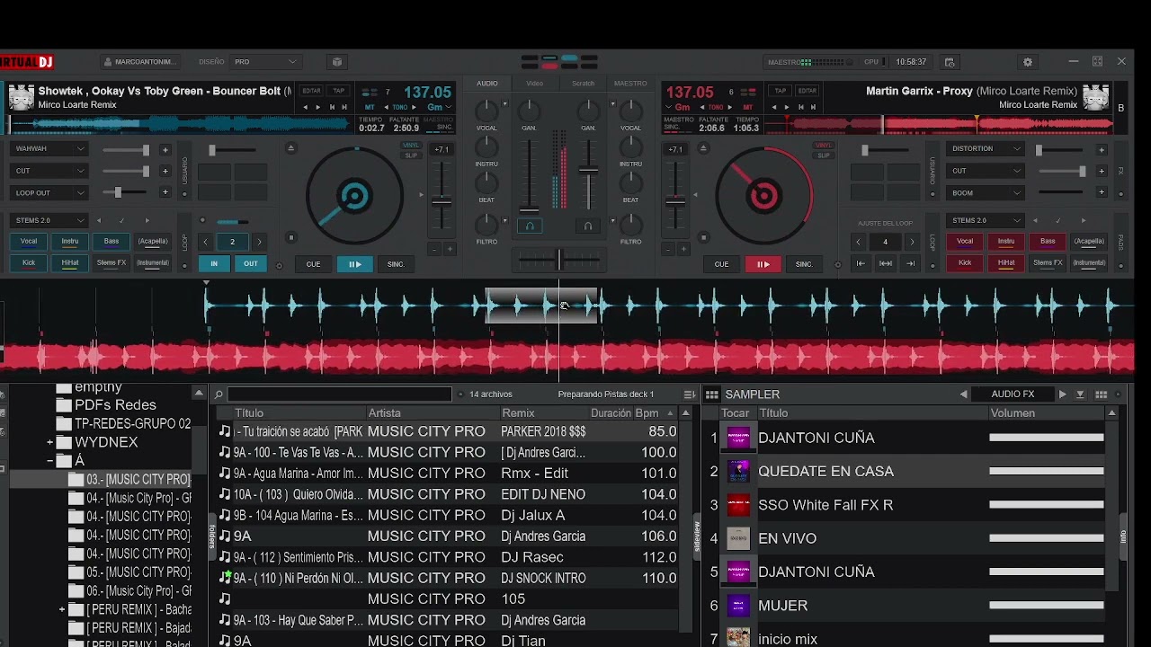 COMO MEZCLAR EN VIRTUAL DJ 2024 NIVEL PRINCIPIANTE   SUPER FACIL Y SENCILLO