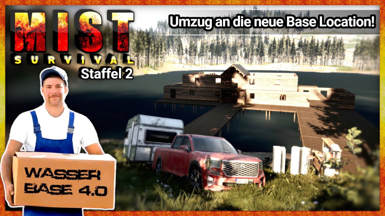 Mist Survival 0.6.0 🌫️ S02|E035: Mein WASSER BASE 4.0 Projekt! - Der Umzug ins neue Savegame.