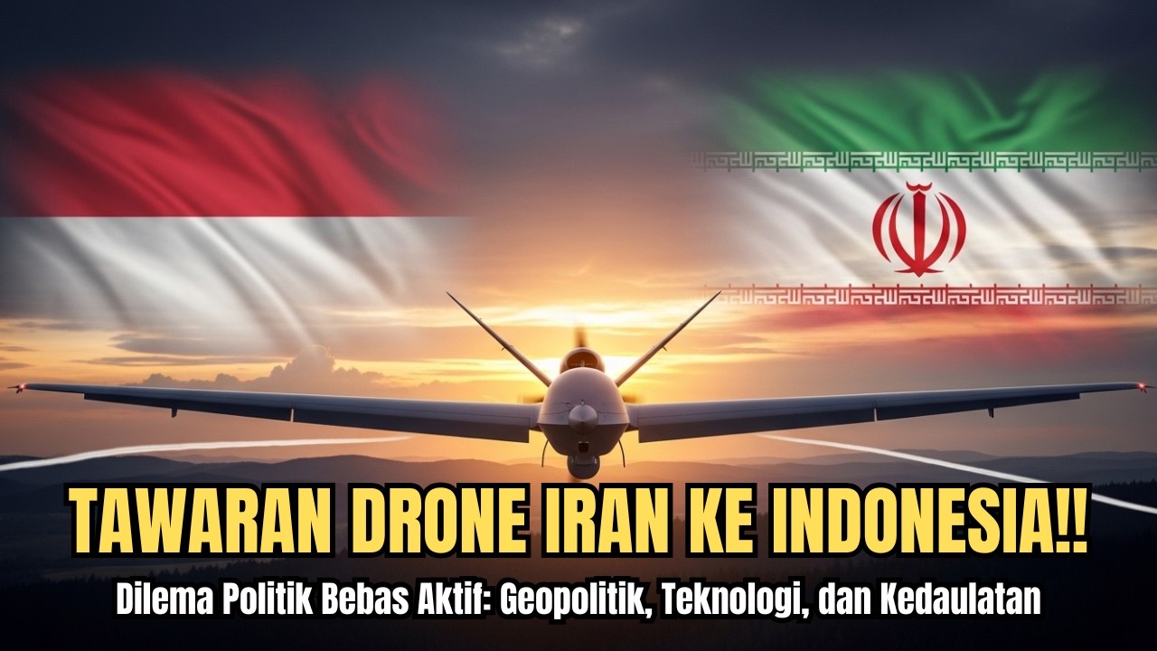 DILEMA DRONE: Iran Tawarkan Transfer Teknologi Penuh ke Indonesia, AS Siaga! Geopolitik Memanas!