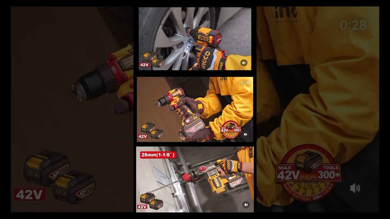 INGCO 42V FIRST TIME IN INDIA AT SHARMA POWER TOOLS