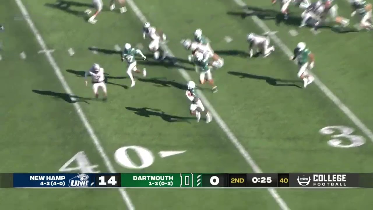 Highlights: Football vs. New Hampshire, Oct. 15, 2022