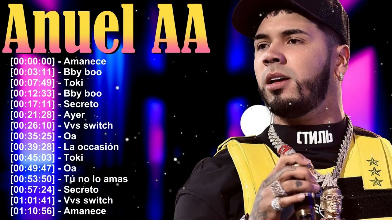 🔥 Anuel AA – 🎶 Powerful Latin artist creating hits full of intensity, passion, and rhythm 💖