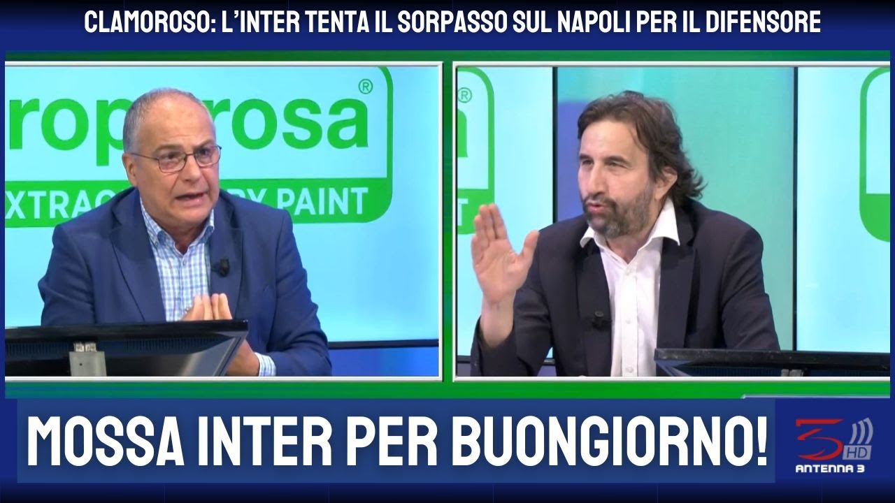 CLAMOROSO: L'INTER TENTA IL SORPASSO SUL NAPOLI PER BUONGIORNO! CONTE PERÒ...