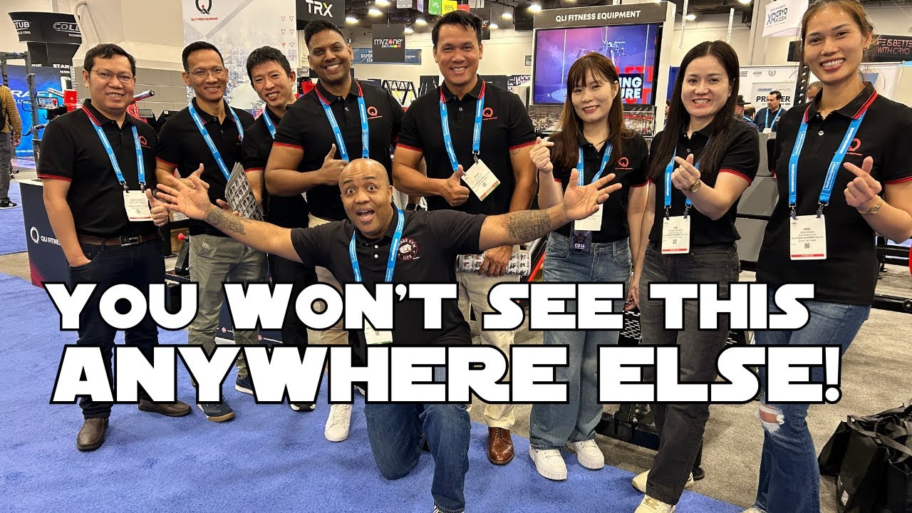 Exploring The UNIQUE Features Of QLI Fitness Equipment For Home Gyms at The HFA Show 2025