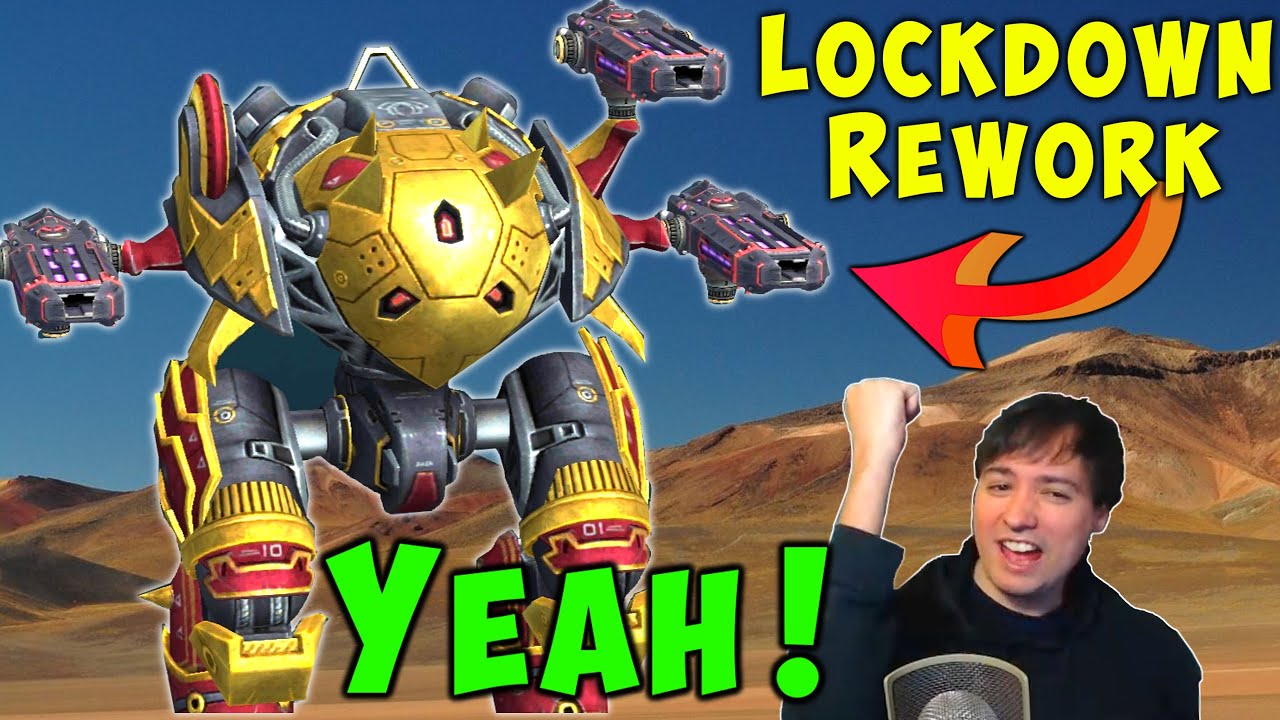 NEW Test Server LOCKDOWN REWORK - No More Luck! War Robots Gameplay WR