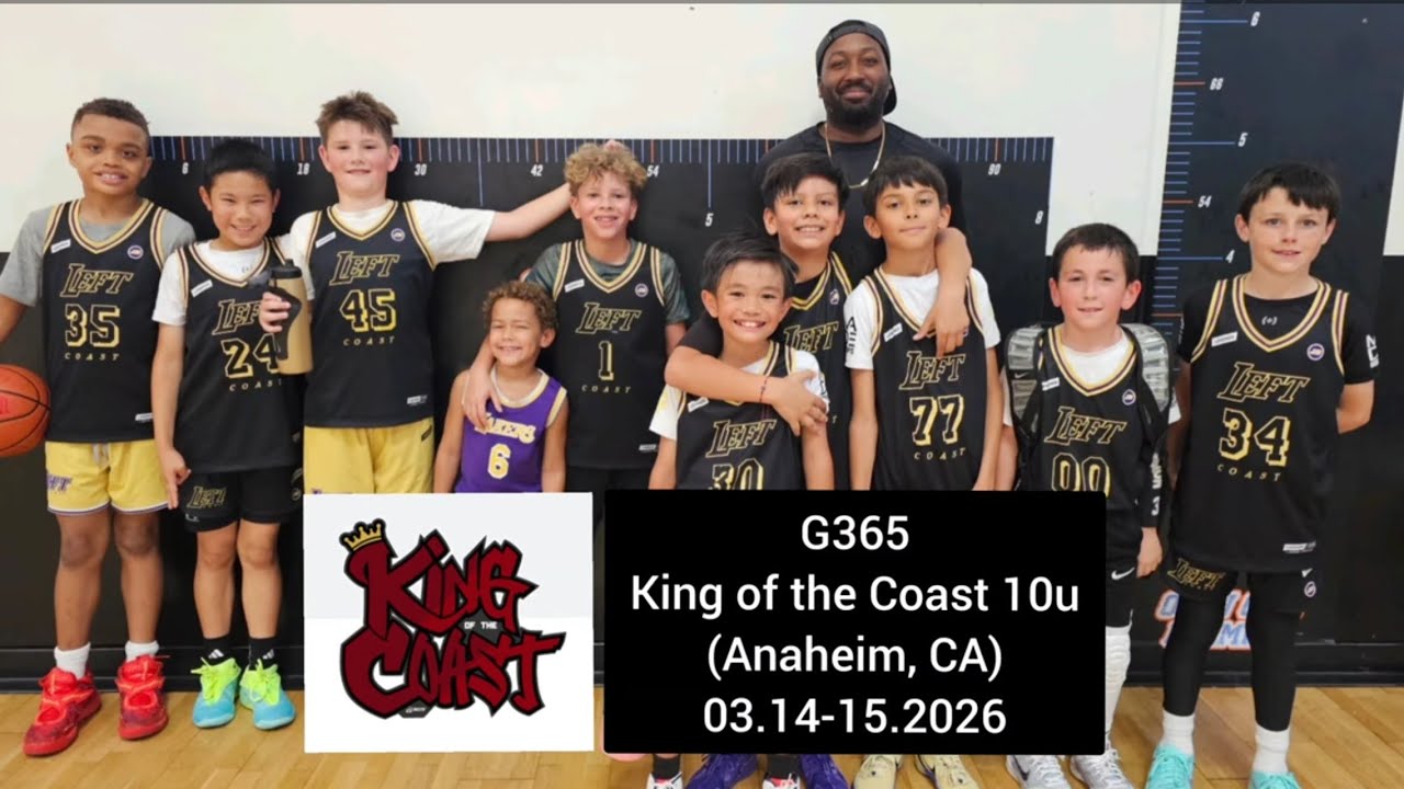 G365 King of the Coast 10u | 03.14-15.2026