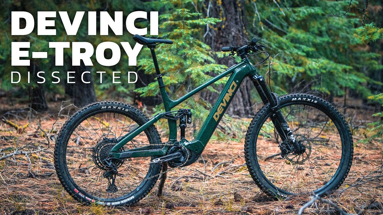 Новый дизайн Devinci E-Troy — серия Dissected