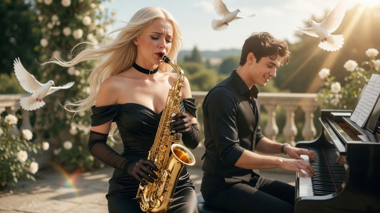 Romantic Saxophone - Soft Saxophone, Guitar & Piano 🎷🎻🎹Calm Romantic Melodies for Inner Balance