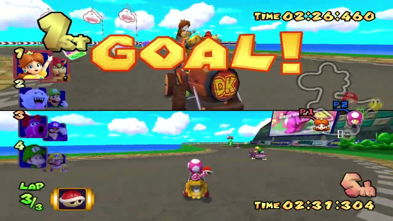 Mario Kart Double Dash - #139 Star Cup 150cc - 2 Players