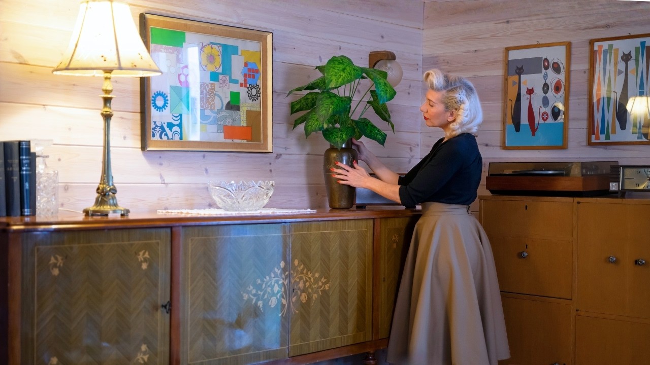 Odświeżenie salonu na wiosnę przy pomocy przedmiot&oacute;w vintagePowolne życie w moim greckim domku