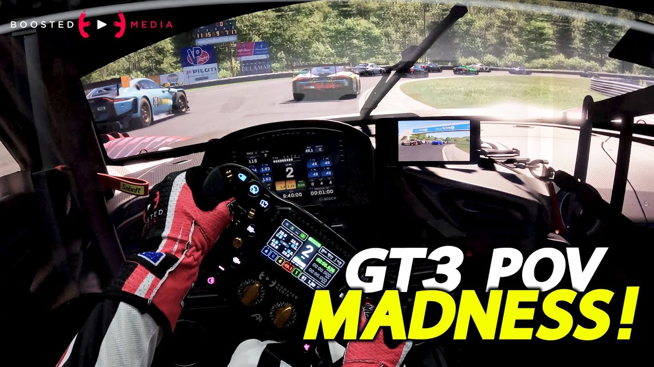 Что за фигня только что случилась! - Гиперреалистичные гонки iRacing - GT3 - Лайм-Рок-Парк