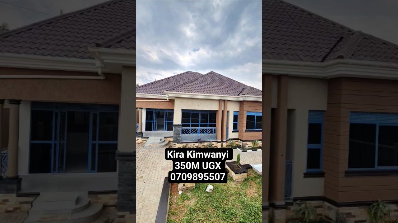 Newly built house for sale at Kimwanyi Kira with 3 bedrooms #uganda #houses #homes #sale
