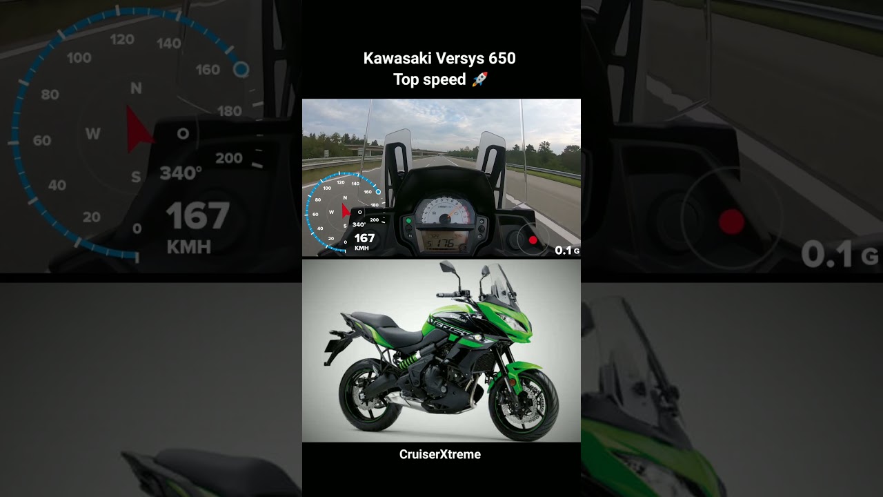 How Fast Can the Versys 650 Really Go? | Top Speed Run!