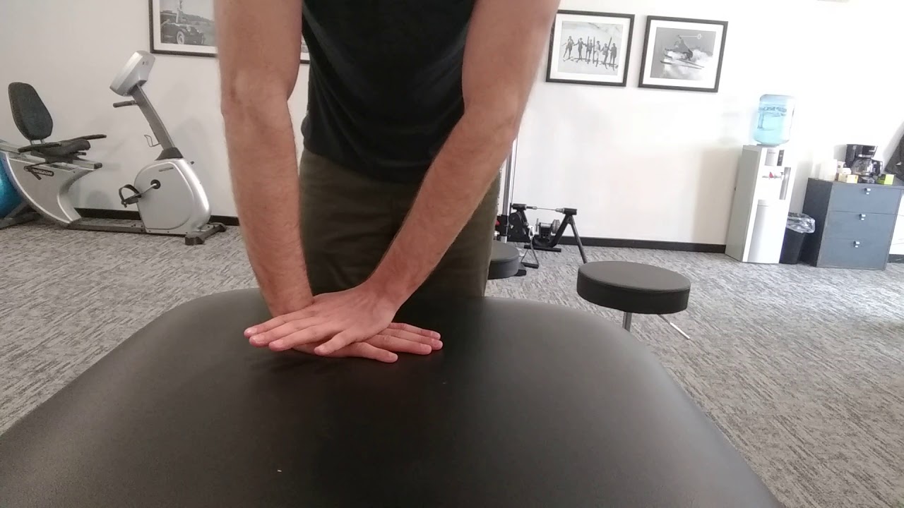 Wrist extension self mobilization