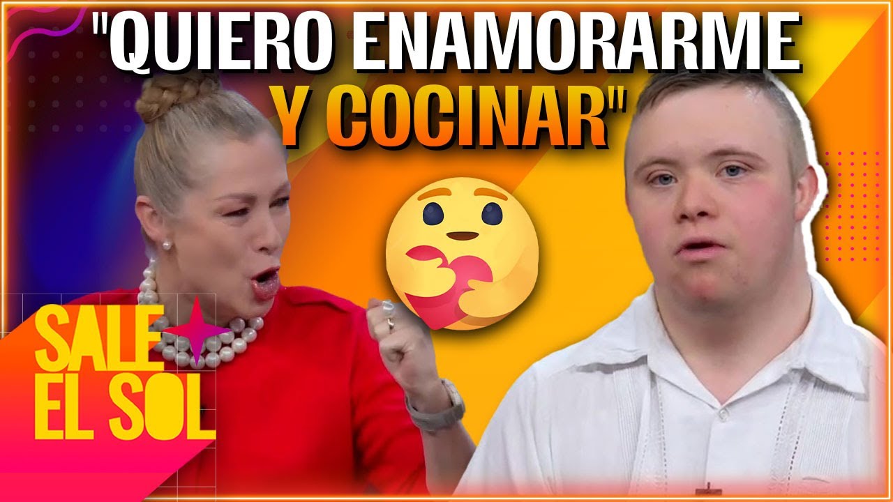 Luciano, hijo de Lety Calderón busca una VIDA sin BURLAS y CRÍTICAS a causa del Síndrome de Down