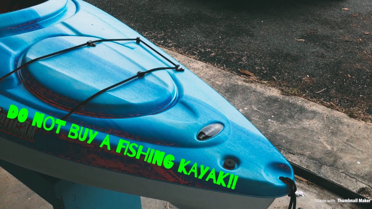 Converting my Pelican Trailblazer to a fishing kayak