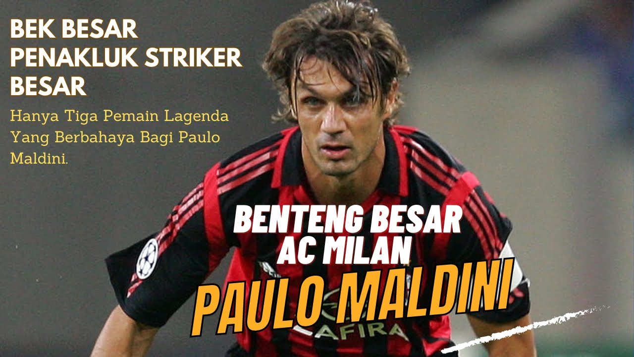 KERAS! Hanya Ada 3 Pemain Yang Disegani Paolo Maldini #maldini