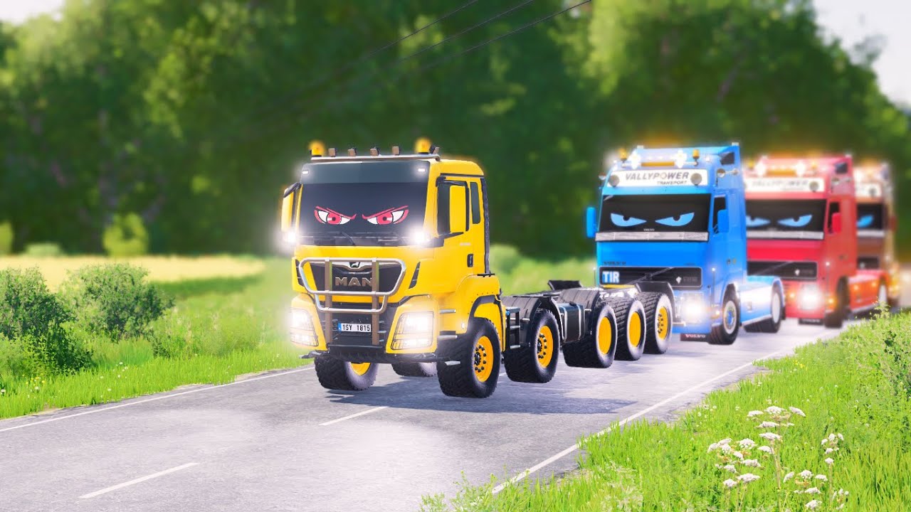WOW, COOL, THE TRUCK STILL FAILED TO OVERCOME THE SUPERHERO HULK OBSTACLE FS22 #hulk #superhero