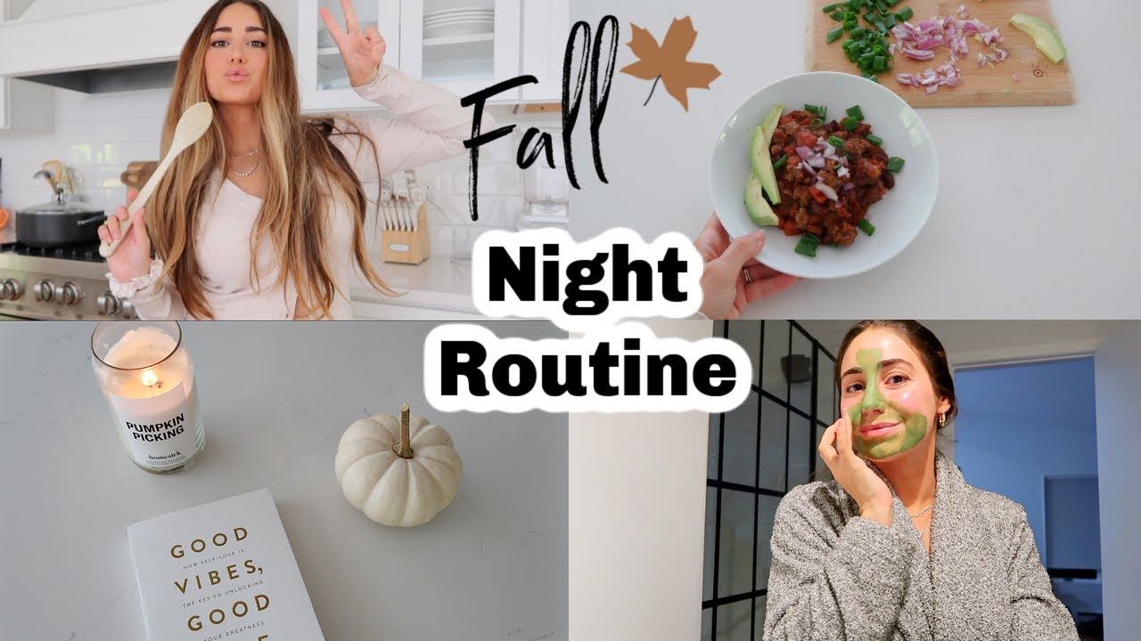 COZY FALL NIGHT ROUTINE 2021