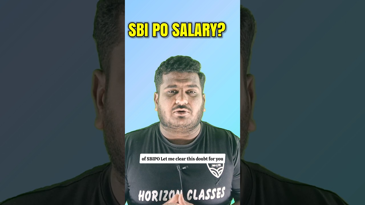 SBI PO Salary? | SBI Probationary Officer Salary #sbi #po #salary #horizonclasses