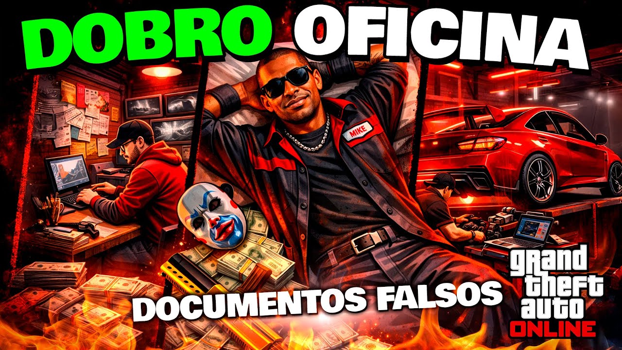 GTA ONLINE | DOBRO Missões OFICINA TUNING, Documentos Falsos DESCONTO
