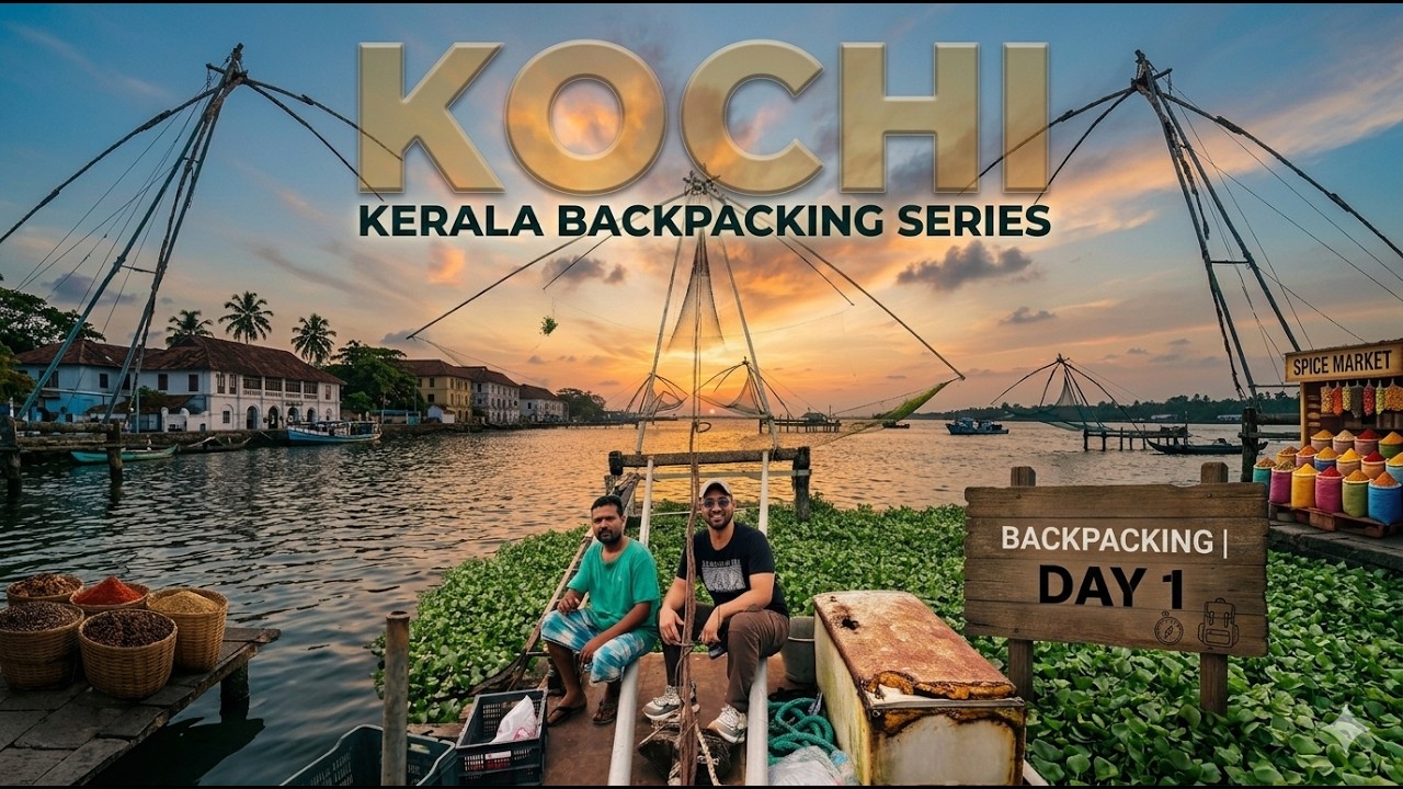 Kochi Travel Guide 2026 🇮🇳 | Kerala Backpacking Series Ep.1| Kerala Travel Guide Cochin, South India