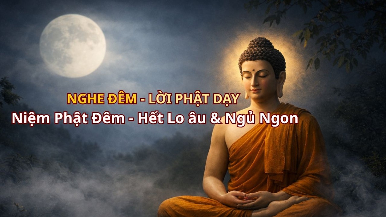 Niệm Phật Đêm Khó Ngủ – Lời Sám Hối Đánh Thức Tâm Linh | Hết Lo âu & Ngủ Ngon