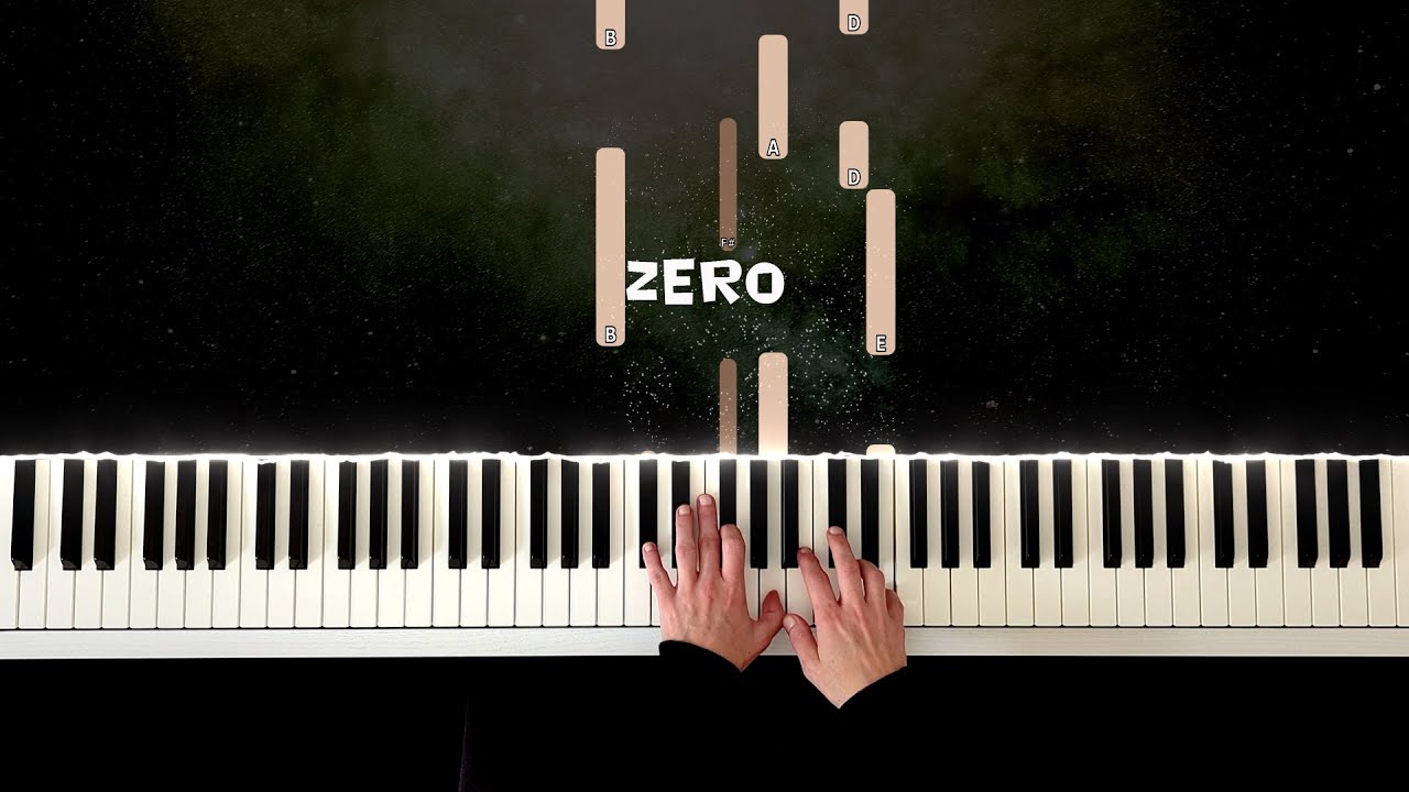 Zero Ólafur Arnalds Piano Tutorial Relaxing Piano Music Soothing Soft Sleeping Studying Piano Cover
