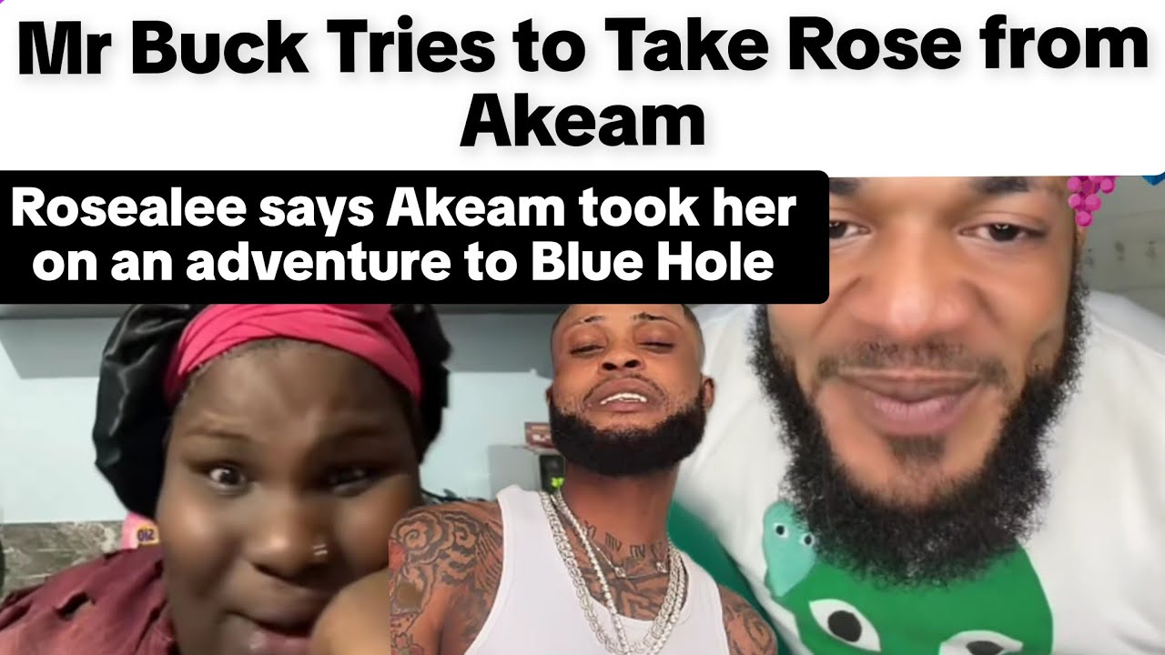 Rosealee talk Abt Akeam taking her on an adventure to Blue hole & more 