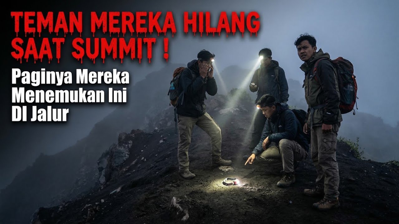Teman Kami Hilang Saat Summit Malam… Paginya Kami Menemukan Ini di Jalur Gunung