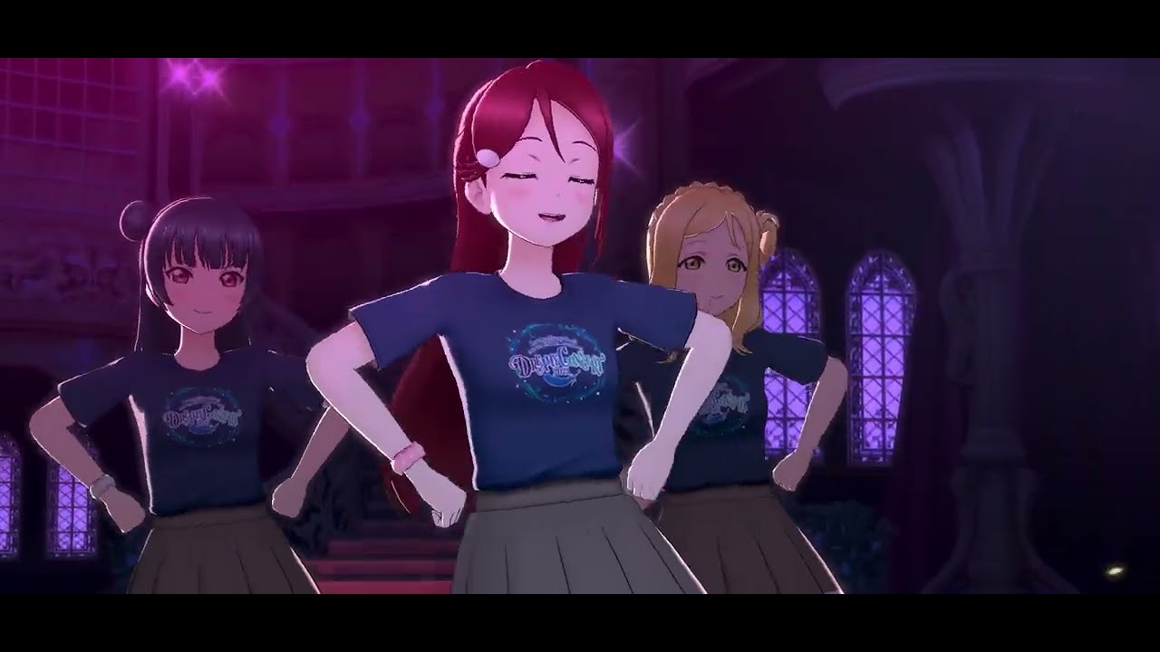 [LLSIFAS] Cutie Panther MV: Guilty Kiss (Aqours ~DREAMY CONCERT 2021~ T-Shirt)