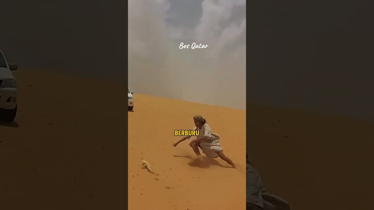 Arab baduy Berburu Kadrun di Gurun Pasir