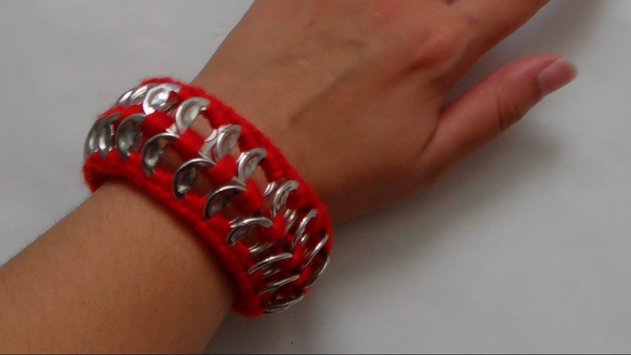 Tutorial: Pop Tab Bangle