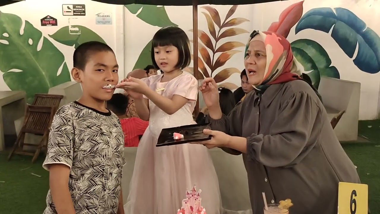 Adiba Shakila Atmarini ultah ke 5 tahun 