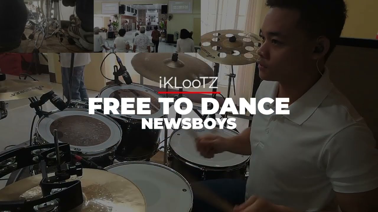 I Am Free // Newsboys // Drum Cover // @iKLooTZ