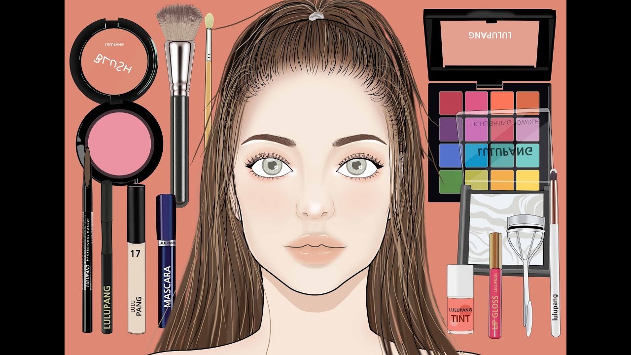 Анимация макияжа для старших классов / Обычная косметика / Американский подросток