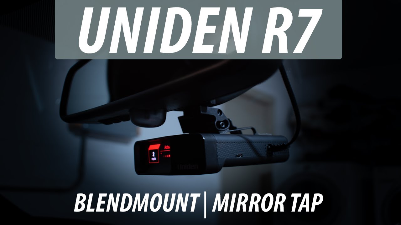 HOW TO INSTALL BLENDMOUNT FOR UNIDEN R7 RADAR | BMW F30