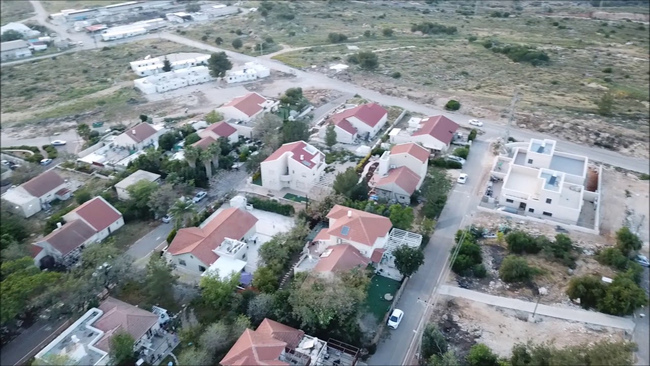 Aerial View of Moshav Matityahu - April 2018